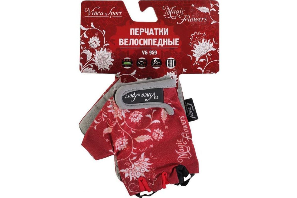 Велоперчатки детские MAGIC FLOWERS Vinca Sport Велоперчатки детские MAGIC FLOWERS Vinca Sport