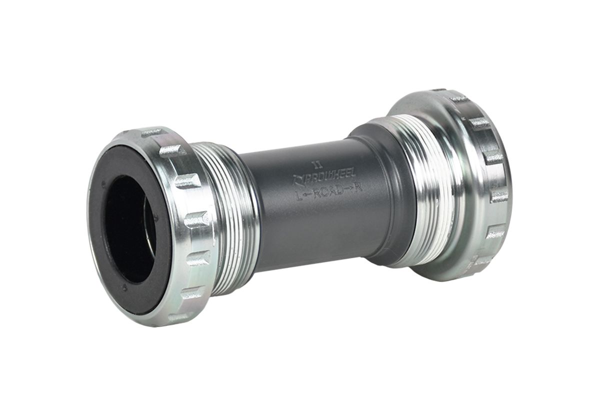 Каретка PROWHEEL Road PW-RBB68+, BC1.37”X24T д.24мм ось, черно/серебристый
