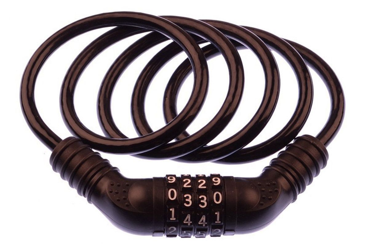 Замок противоугонный GK102.705A 10х1800мм(72"), трос 10мм,в оплетке,кодовый Замок противоугонный GK102.705A 10х1800мм(72"), трос 10мм,в оплетке,кодовый