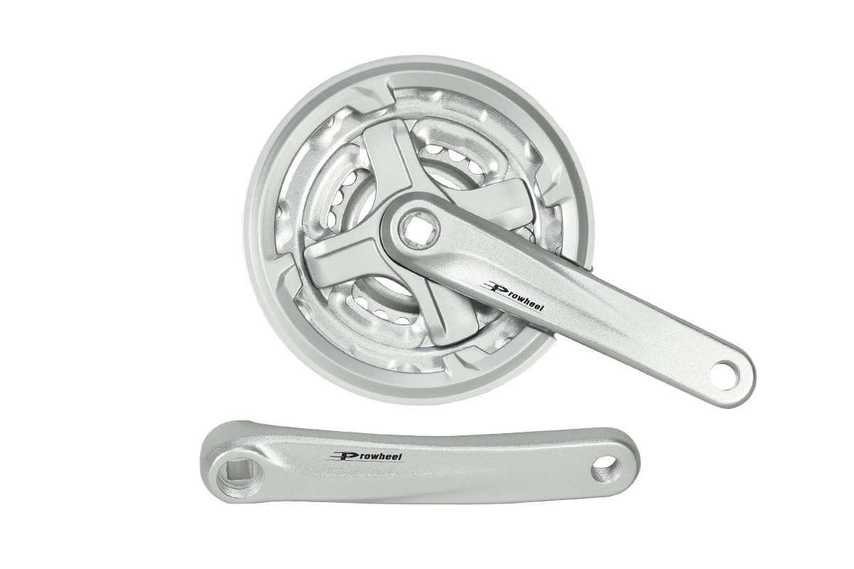 Система PROWHEEL TA-CM68*175mm,(42/34/24)AL-6061-T6,CHAINLINE:48.5,под квадрат 120,серебр Система PROWHEEL TA-CM68*175mm,(42/34/24)AL-6061-T6,CHAINLINE:48.5,под квадрат 120,серебр