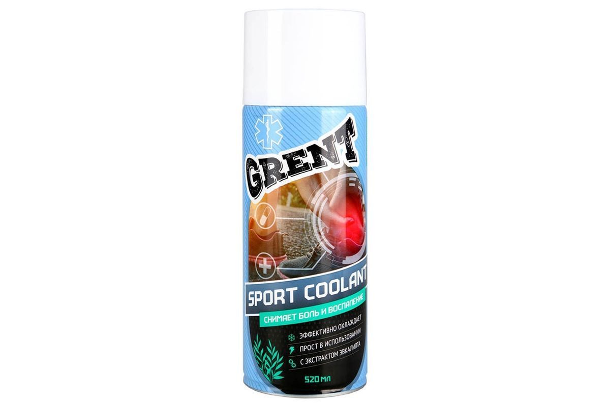 Спрей охлаждающий (с эвкалиптом) GRENT COOLANT SPRAY, 520мл