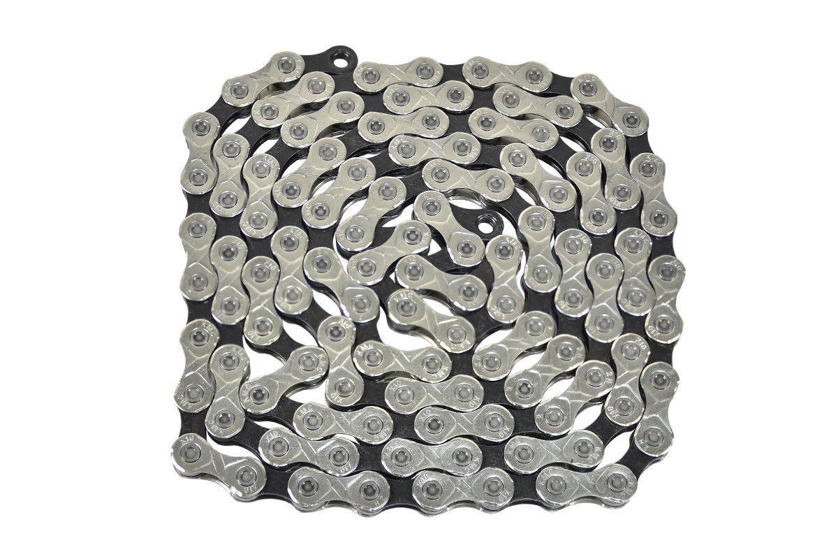 Цепь KMC X10 116L FOR 10-SPD,на 10 передач,б\упак.серебристый Цепь KMC X10 116L FOR 10-SPD,на 10 передач,б\упак.серебристый