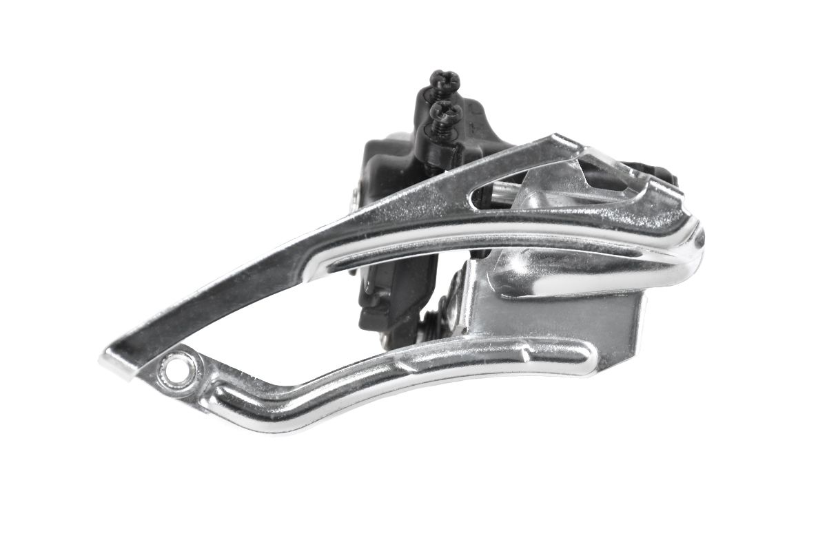 Переключатель передний SunRace M34,хомут 28,6мм,48Т,универсальная тяга,серебристый