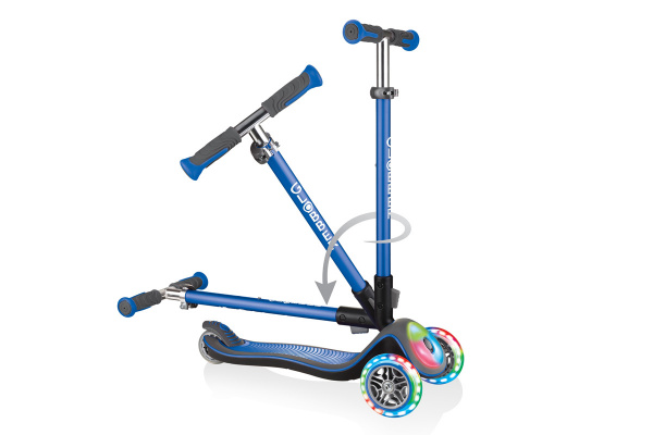 Самокат GLOBBER ELITE DELUXE FLASH LIGHTS